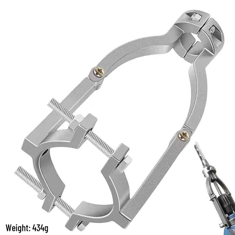 Square Hole Drill Fixing Bracket for Woodworking Mortising Press