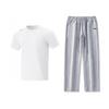 Li Ning Casual Sportswear Unisex White+New Light Heather Gray ATSV597-1+AKLU881-2