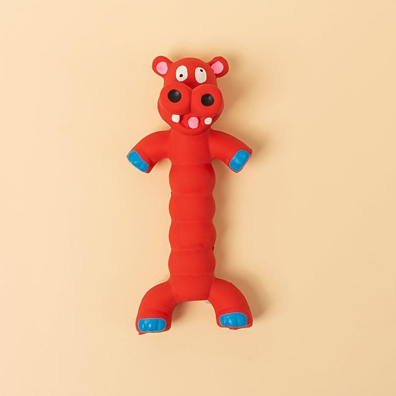 1 ks roztomilé zvířecí žvýkací hračky pro psy, odolné pískající hračky na skřípání zubů pro psy