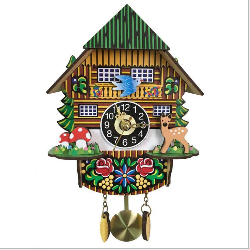 Купить Симулятор Кукушка Часы Гостиная Украшение Настенные Бесшумные ...