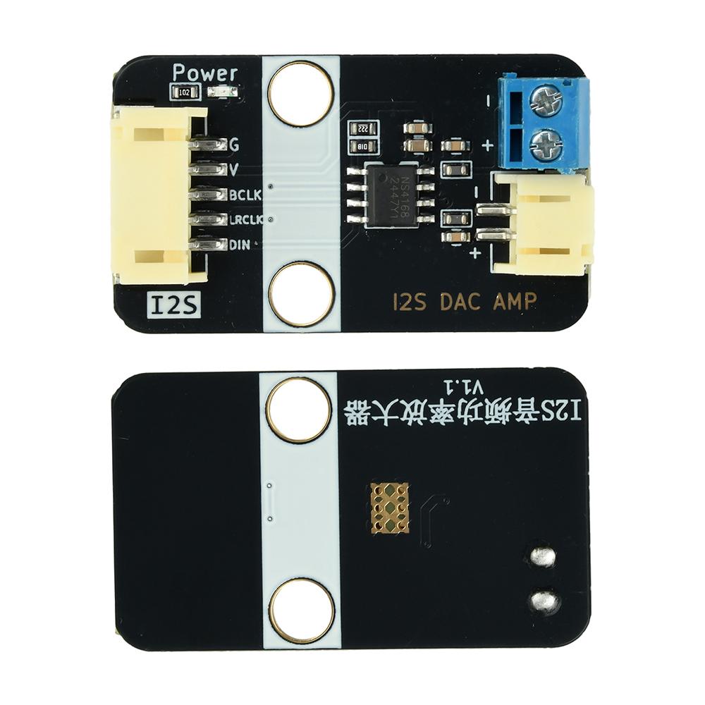 

I2S Audio Amplifier Module MAX98375 Amplifier Speaker Module Small Speaker Supports Artificial Intelligence AI Chat Dialogue