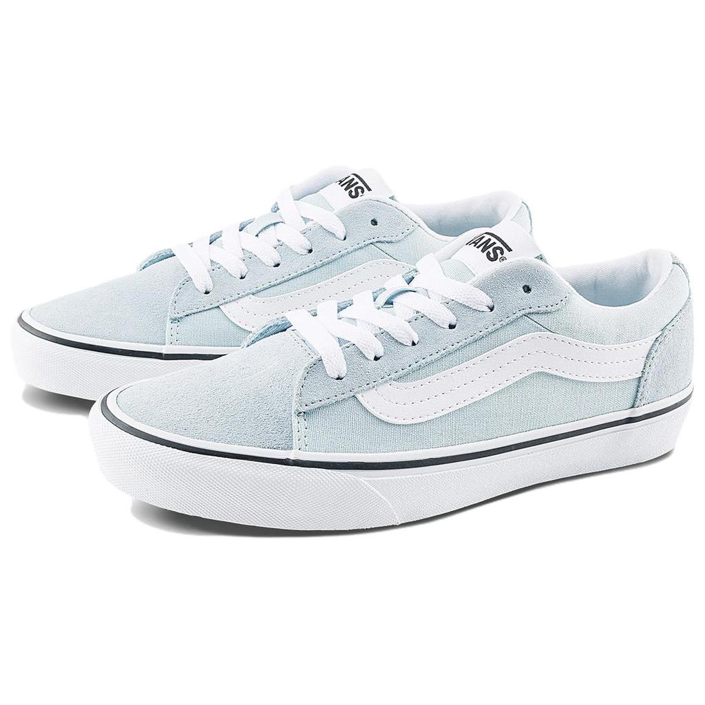 Vans Vero LS Canvas Comfortable Versatile Low-Top Skate Shoes Women Sneaker Light-Blue VN000VA3FOA