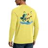 Men's UPF50+ Sun Protection Shirt Long Sleeve Stretch Outdoor Sports Fishing Cooling UV Protection Top