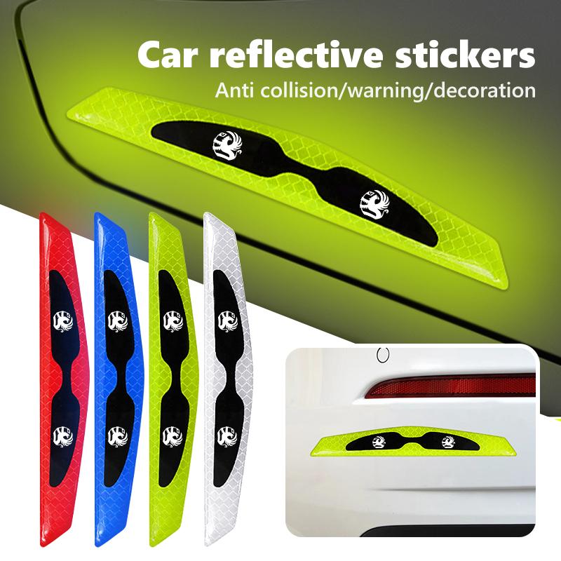 4pcs Car Door Side Anti-collision Strip Decorative Guard Plate For Vauxhall Tigra Corsa VXR Astra D G J H Zafira Vectra
