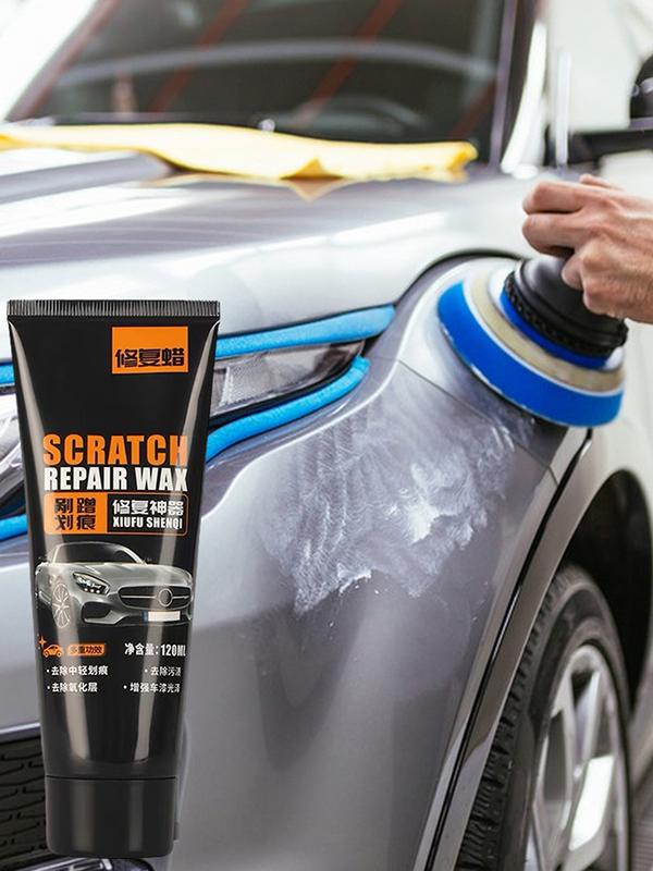Auto Scratch Remover Wax Polish Paint Restorer High-Gloss Shine Wax Car Detailing Supplies For Vehicle Accessories