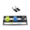 Nonslip Effect Track Board Metal Guitar Effect Pedal Board Stable Practical Effects Bracket for Musical Instrument