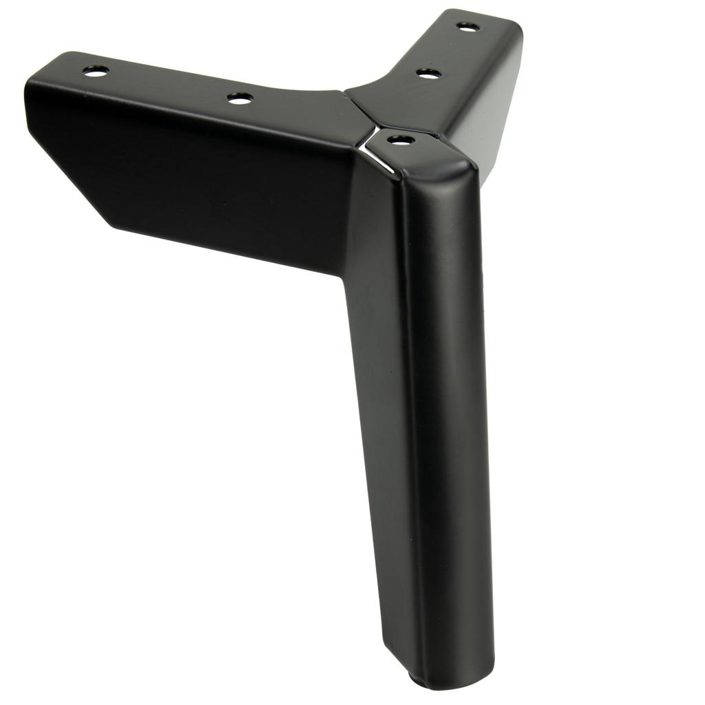 Anchor Loft furniture leg, black matte, height 12 cm
