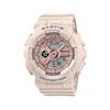 Pink Silicone Strap Women's Quartz Watch BA-110XCP-4APR