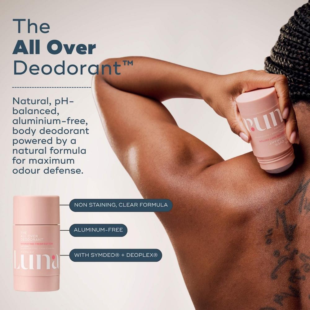 Luna Daily Hydrating Everywhere Body Minis Kit 3 Step Microbiome + Ph Balancing Routine 13.5 Oz 400 Ml