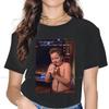 Gibby Singing Icarly Women Clothing Graphic Print Female Tshirts Vintage Gothic Loose Tops Tee Kawaii Girls Streetwear