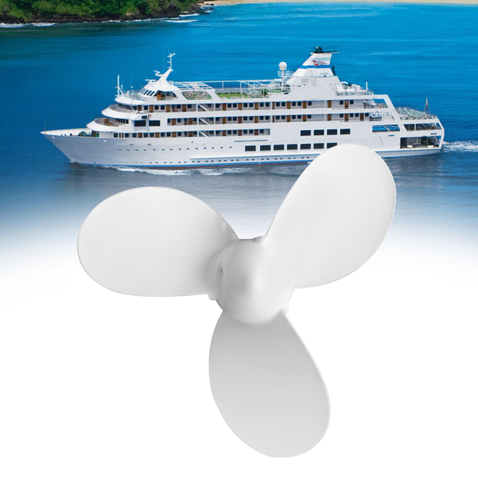 Replacement Aluminum Alloy Boat Blades 3 for Outboard