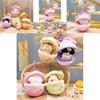 Adorable Original Puppy Bakery Surprise Pudding Plush Cartoon Keychain Accessory For Headphones