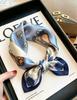 [111 mulberry silk] Bonas women's silk small square scarf silk scarf 11 new autumn and winter gift mother small scarf