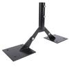 Balancing Roof Mount Door,   Steel Bracket Dual Purpose Flag Holder for Shaped Roof Garden and Flat Roofs
