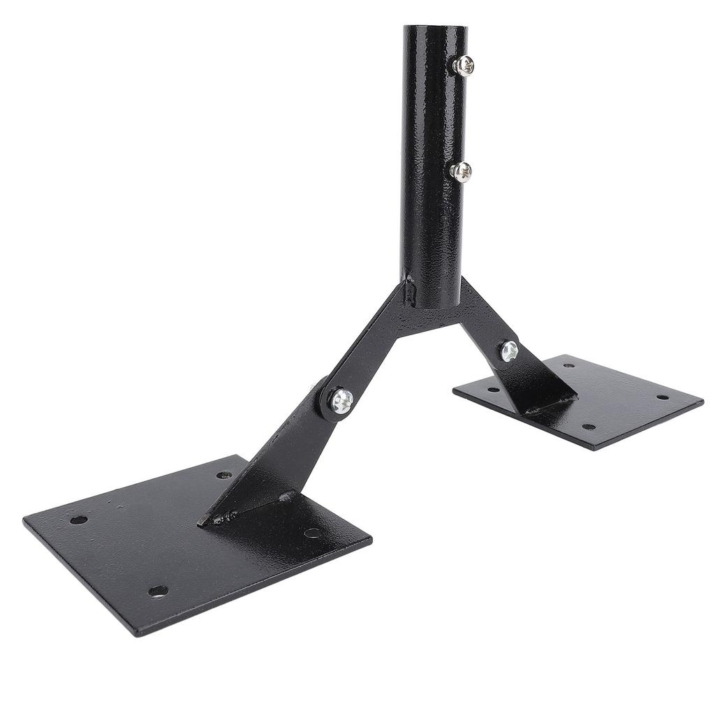 Balancing Roof Mount Door,   Steel Bracket Dual Purpose Flag Holder for Shaped Roof Garden and Flat Roofs