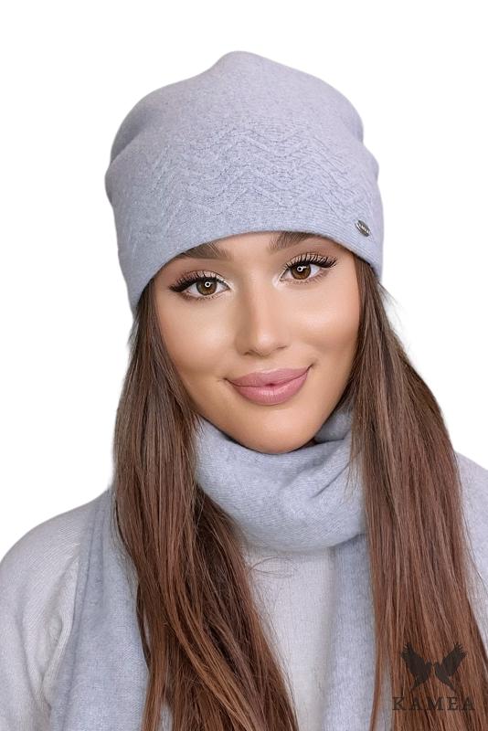 Hana Women' Fall/Winter Hat, Light Gray