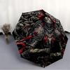 1pc Knight Armor Automatic Open/Close Umbrella Compact Folding Umbrella, All-Season Portable Umbrella for Women/Men044