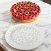 1/8 Cells 3D Raspberry Silicone Mold Flower Design Food-Grade Silicone Baking Cake Molds DIY Heat-Resistant Dessert Baking Tools