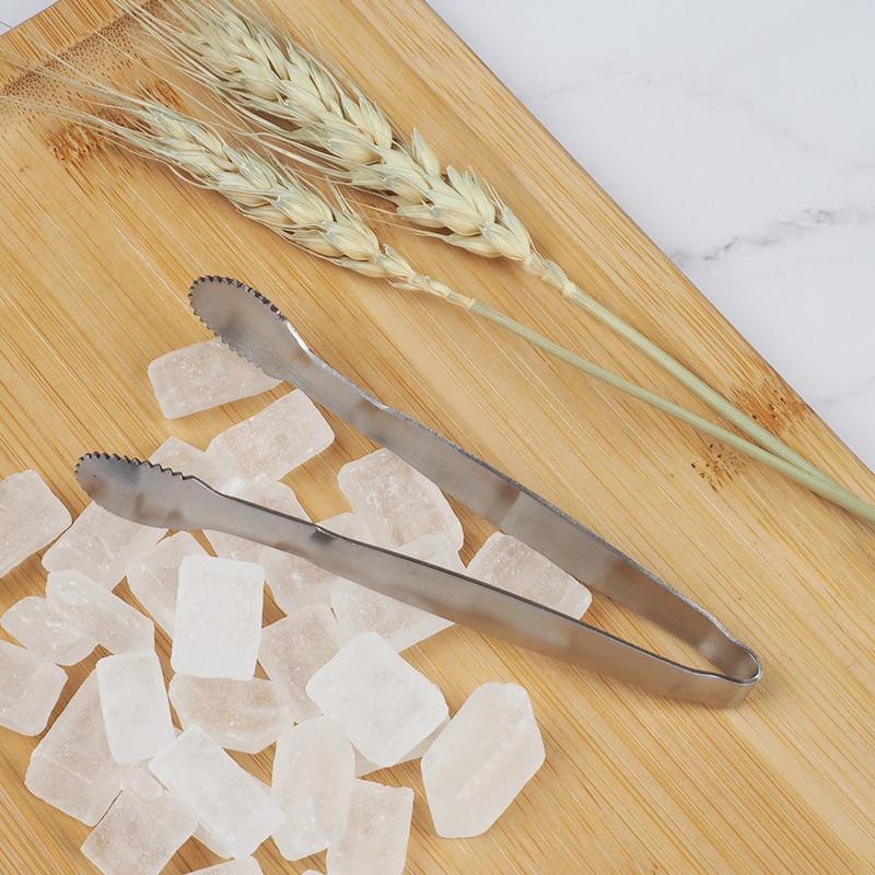 Coffee Sugar Clip Stainless Steel Anti-Skid Tong Ice Palm Shape Food Cake Clamp Kitchen Gadgets Bar Buffet Tools Tweezer