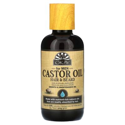 Men's Castor Oil Hair & Beard, 118ml(4oz)