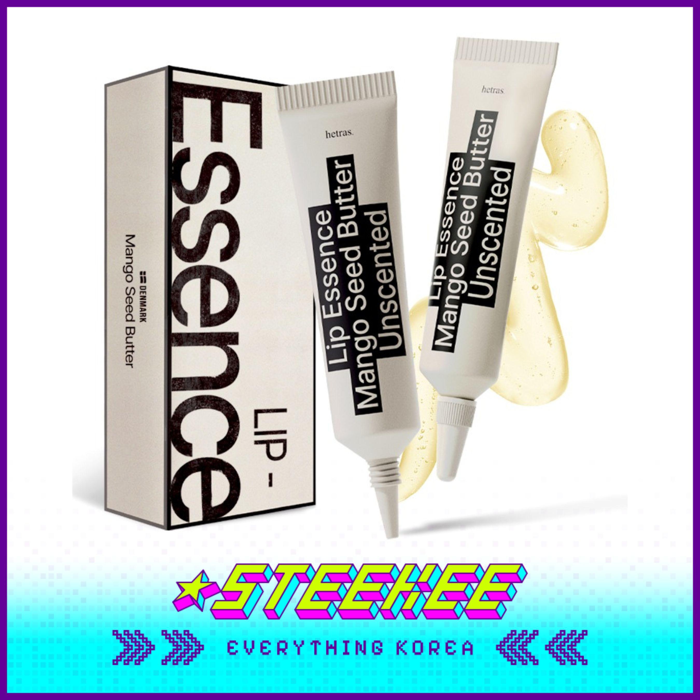 

Hetras Mango Seed Butter Lip Essence Lip Balm Set of 2 13g by Steekee Korea 2464