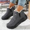 Women's Winter Warm Snow Boots Anti-Slip Waterproof Ankle Booties With Faux Fur Lined Comfortable Short Boots Outdoor Workout Walking Shoes for Women