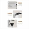 Clip On Design Table Edge Drink Mount Adjustable Desk Cup Storage Rack  Home Use