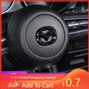 2025 Gorąca Naklejka z Etykietą na Kierownicę Samochodową Mazdaspeed Akcesoria Samochodowe Do Mazda 2 3 6 5 Atenza CX3 CX5 MX5 CX7 Axela CX30 C