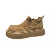 Winter platform derby shoes casual warm round head warm comfortable casual ok