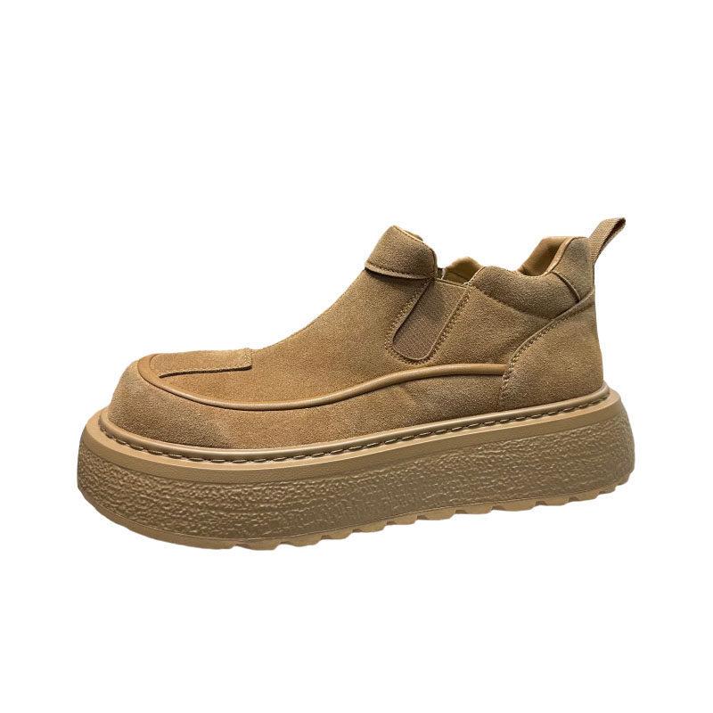 Winter platform derby shoes casual warm round head warm comfortable casual ok