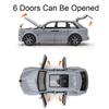 1:32 Scale Rolls Royce Cullinan Silver Spur Cars Toys Alloy Models 6 Doors Opened Pull Back Miniature Car Vehicles Perfect Gifts
