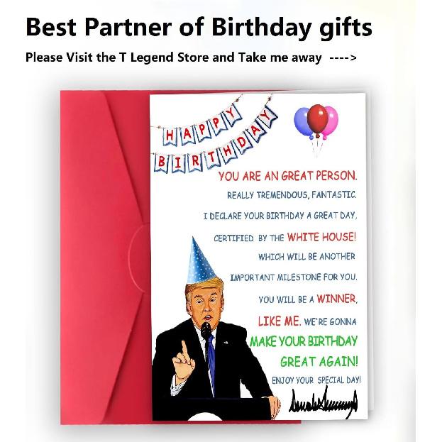 4PCS Donald Dancing Ornaments Valentine's Day Ornament Funny Birthday Gag Gifts for President Donald MAGA Ornament 2D Acrylic Home Decorations
