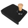 Coffee Tamper Mat with Tamper Slot Dustproof Oil Proof Tamping Mat Coffee Pad Tamper Kit