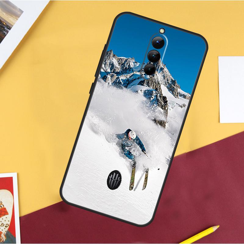 Ski Neige Snowboard Case For ZTE Nubia Red Magic 10 Air 5G 6R 6 7 6S 7S Pro 8 9 10 11 8S 9S 10S Pro Plus Cover