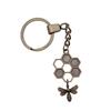 Vintage Bi Insekt Charme Sommerfugl Nøglering Fugl Antik Dyr Nøglering 30mm
