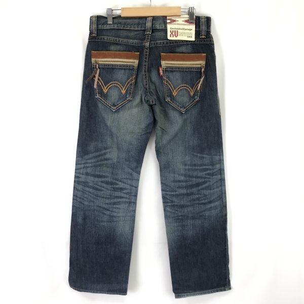 Made in Japan EDWIN 434XVS Exclusive Vintage Western Straight Denim Pants Men W30 L78 cBH617-a(USED)