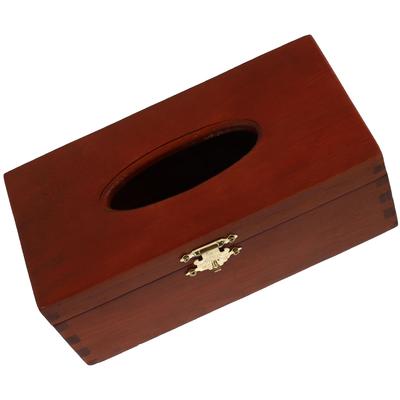 Solid Wood Napkin Storage Container Storage Container Home Multi Purpose Tissue Box Supply Multi Napkin Box Case
