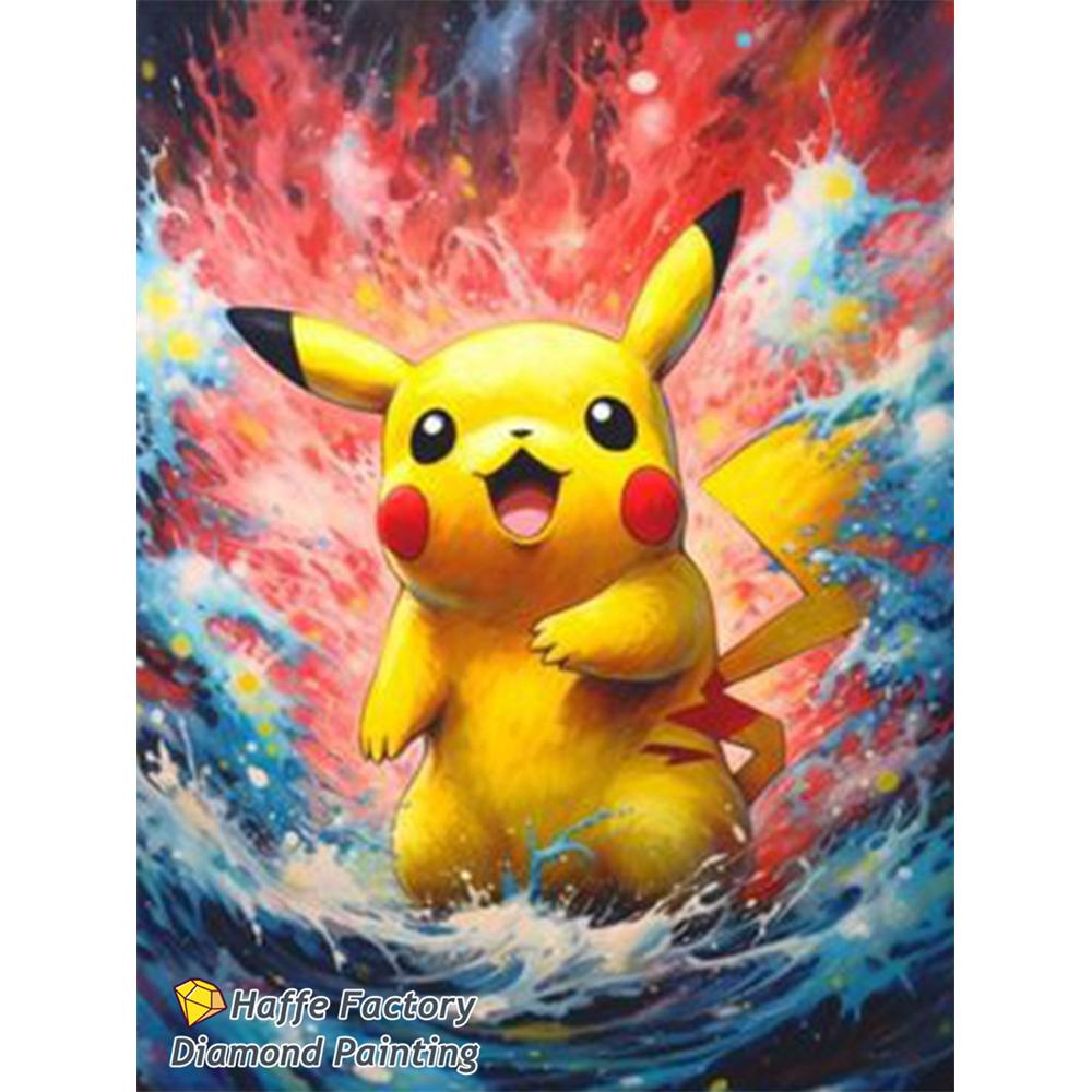 Magical Elf Snorlax Squirtle Diamond Painting Art Diy 5d Cartoon Eeveee Charmander Cross Stitch Mosaic Home Decor Gift