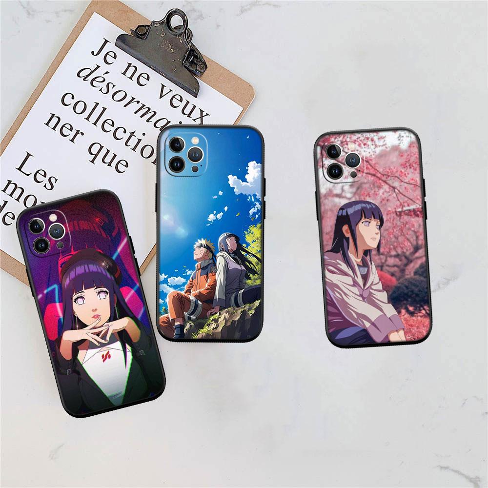 LO66 Naruto Hyuuga Hinata Soft Shell Phone Case for OPPO A3 Pro A72 A74 A76 A77 A77S A78 A79 A94 A95 A18 A40M A58