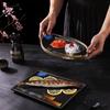 A5 Melamine Plate Hot Pot Plate Creative Retro Dish Commercial Tableware