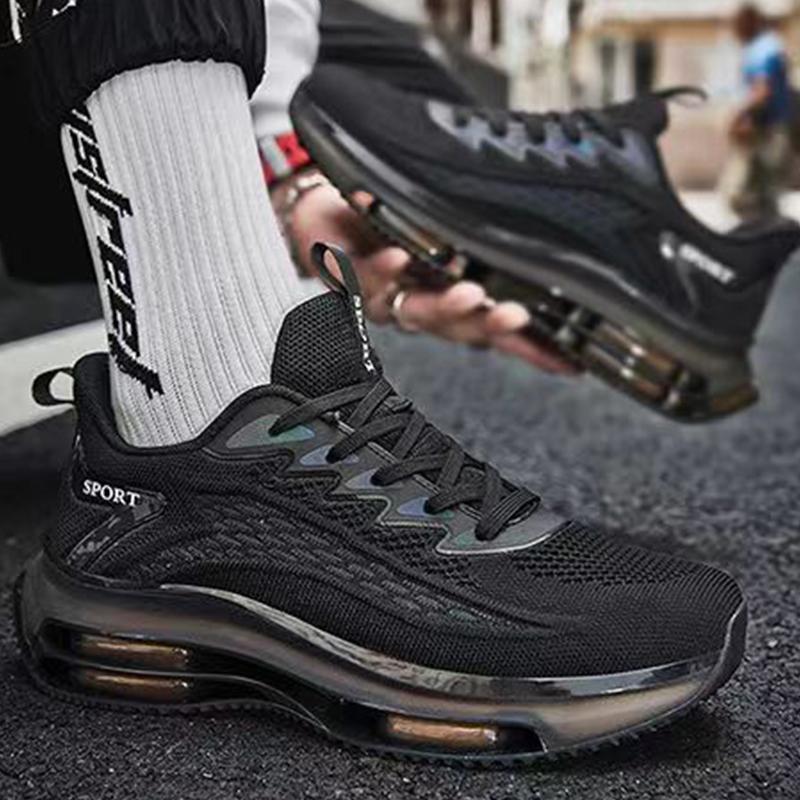 Breathable Running Shoes Couple Comfortable Non-slip Casual Shoes Men/women Fashion Air Cushion Sneakers