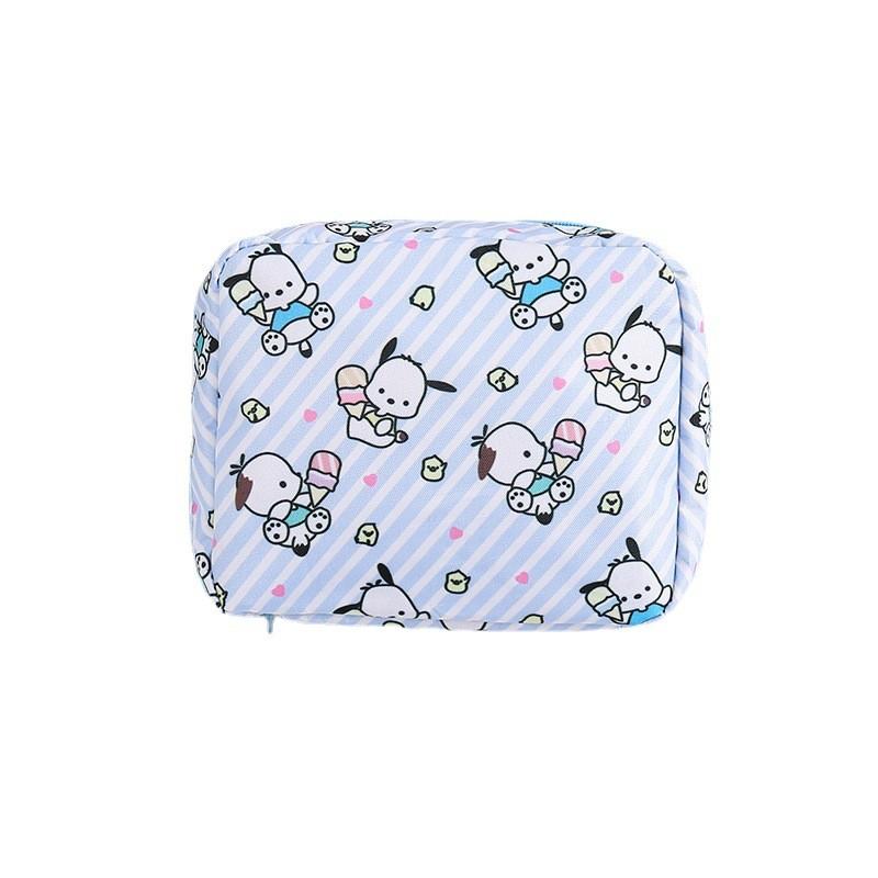 Snoopy Doraemon Hello Kitty Cinnamoroll Vzor Přenosná taška na uložení kosmetiky Pro dívky a cestování