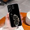 Funny Black Cat Back Covers For Redmi Note 14 Pro Plus A3 K80 Pro A4 14R New Phone Case Aesthetic Design Liquid Silicone Soft Housing For Redmi Bumper