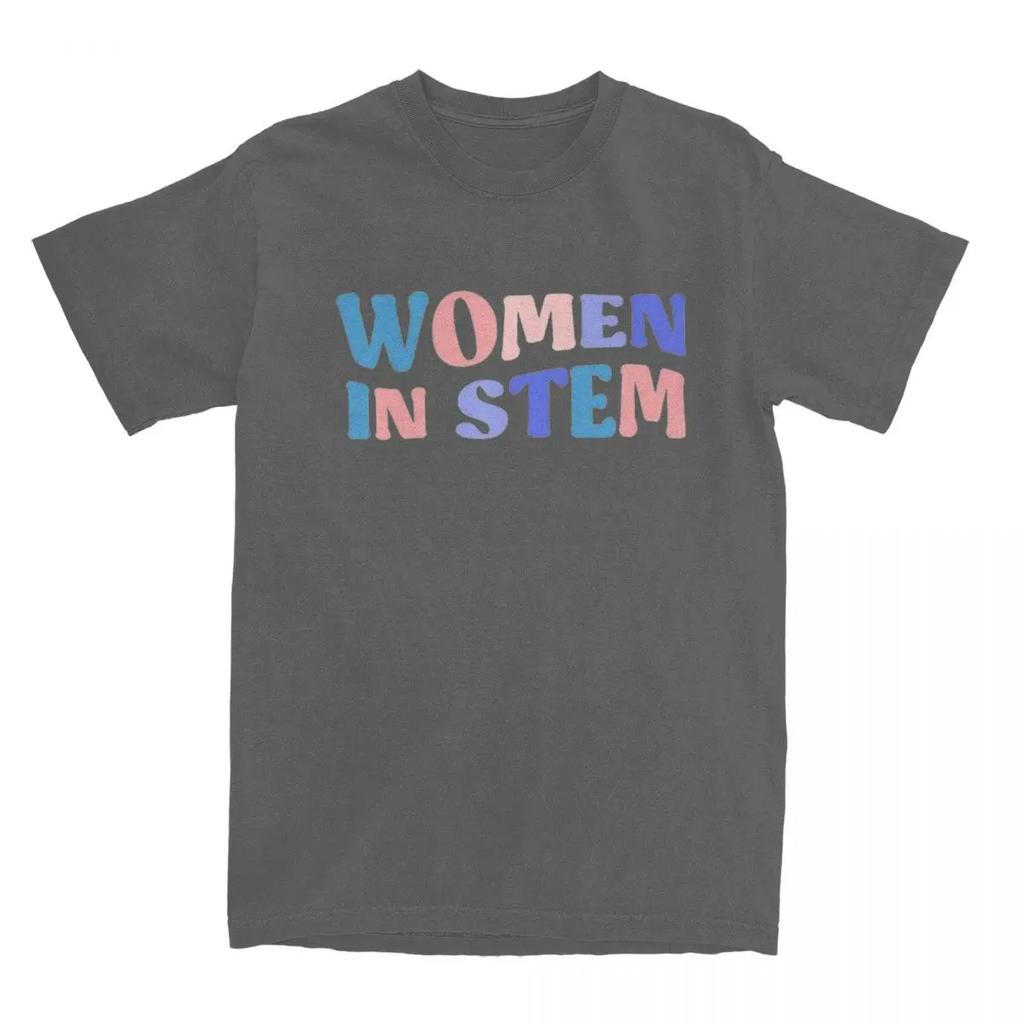 Women In STEM Science T Shirt Merch for Men Women  Funny Female Scientist Tees Short Sleeve Clothes Gift Idea