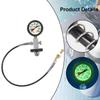 Din Valve Scuba Adapter Pressure Gauge Air Refill Stainless Steel Brass Directly Replace Fill