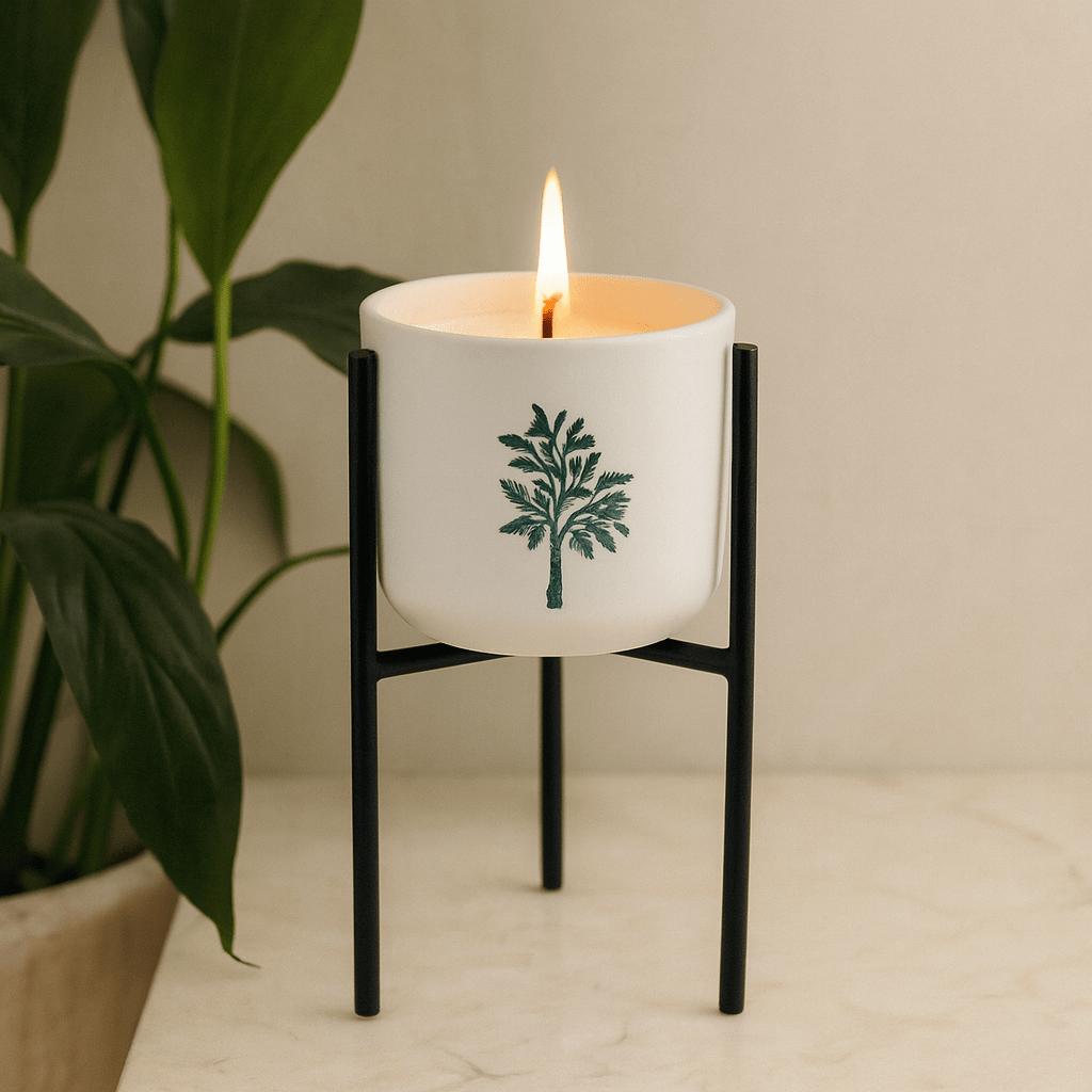 Candle Holder Iron For Garden Candles