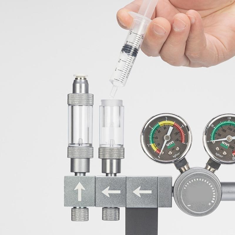 Aquariums CO2 Diffuser Atomizer With Detachable Bubble Counter For Aquariums Plant Growth Rustproof Gas Control Valves