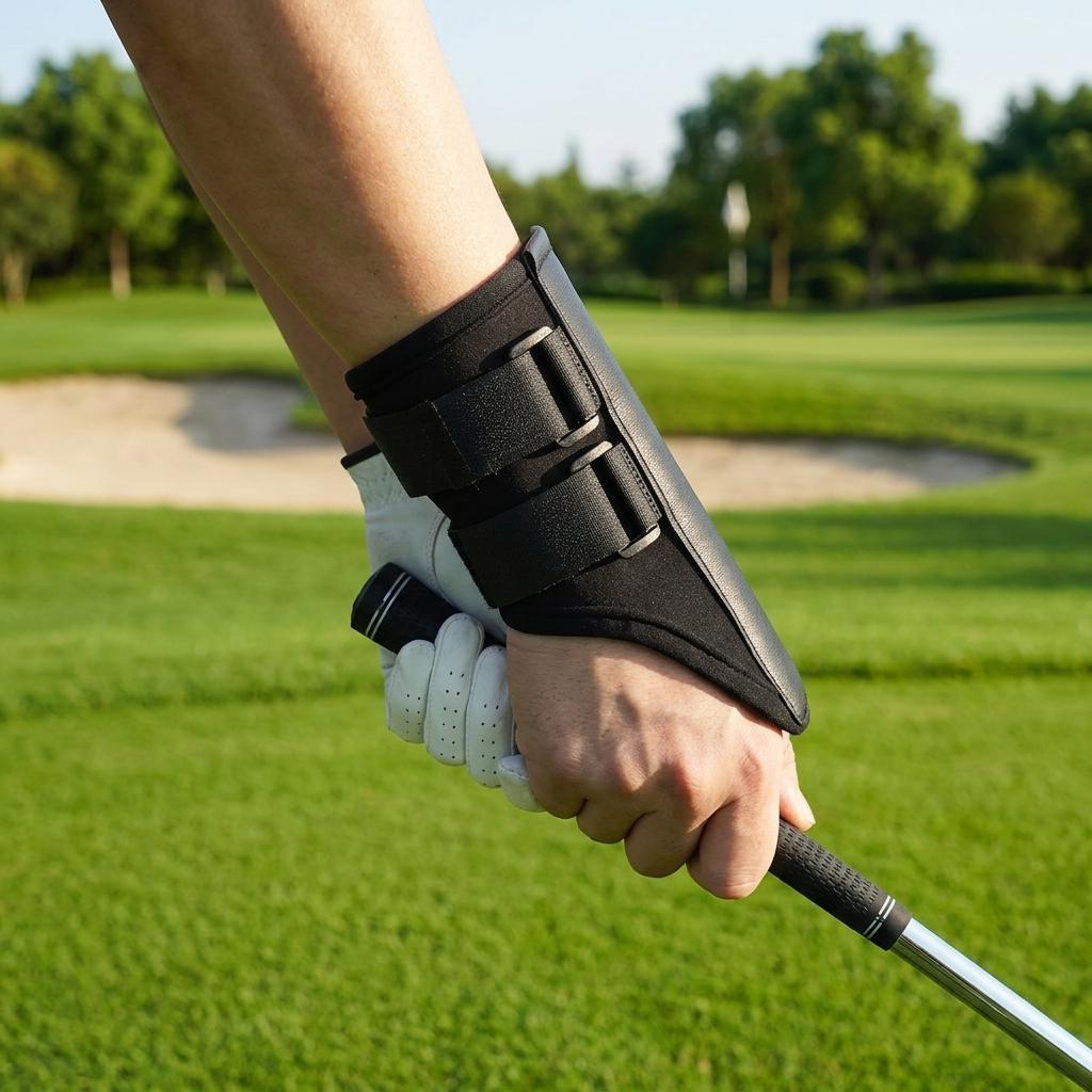 Golf Swing Trainers Hand Motion Corrector With Elastic Resistance For Wrist Stability