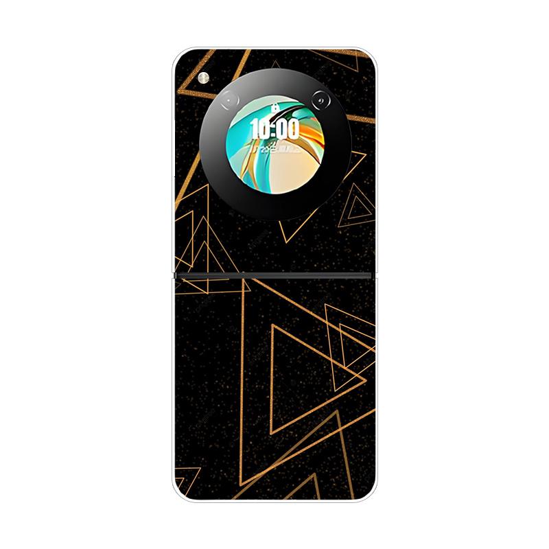 Pro ZTE Libero Flip Pouzdro Módní Roztomilý Kreslený Průhledné PC Tvrdá Skořepina Pouzdro na Telefon Pro ZTE Nubia Flip Flip2 Pouzdra Průhledné Fundas