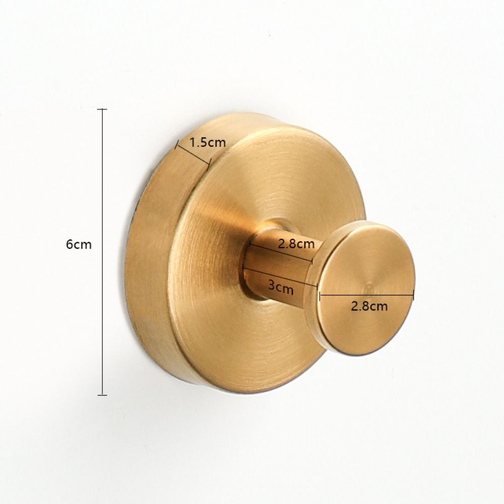 Waterproof Wall Mount Hooks Stainless Steel Wall Hanger Modern Clothes Towel Holder  Bathroom
